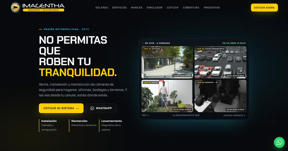 Portada de imagentha.cl